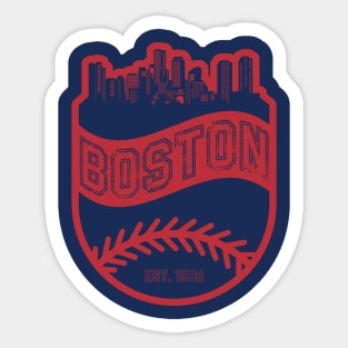 Boston Baseball 02 Sticker